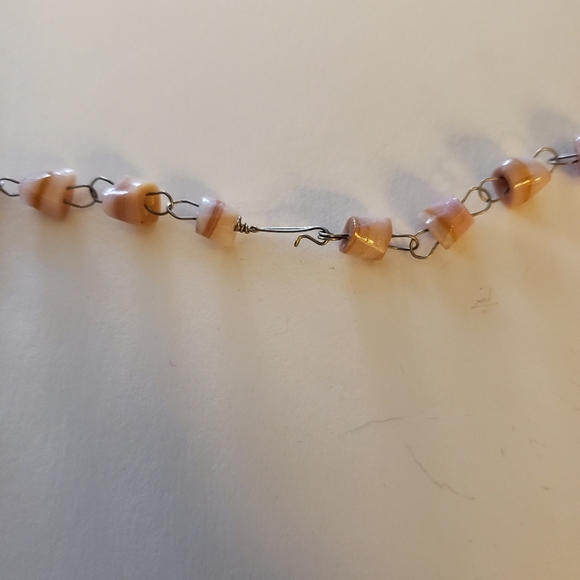 Vintage Carved Stone Tribal Necklace - Picture 8 of 11